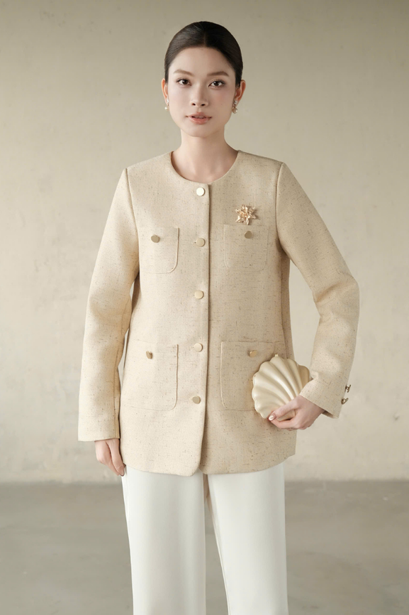 Áo Khoác Kiểu Nữ Lillies Outer RR25KK08