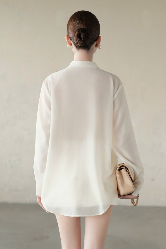 Áo Sơ Mi Nữ Pocket Shirt RR26AS06