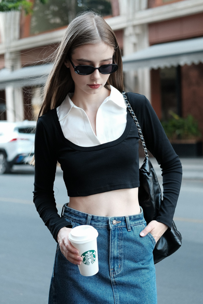 Áo Kiểu Nữ Lys Shirt RR23AK13