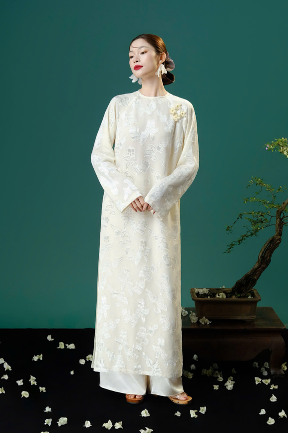 Áo Dài Nữ Diên Vĩ RR26AD02