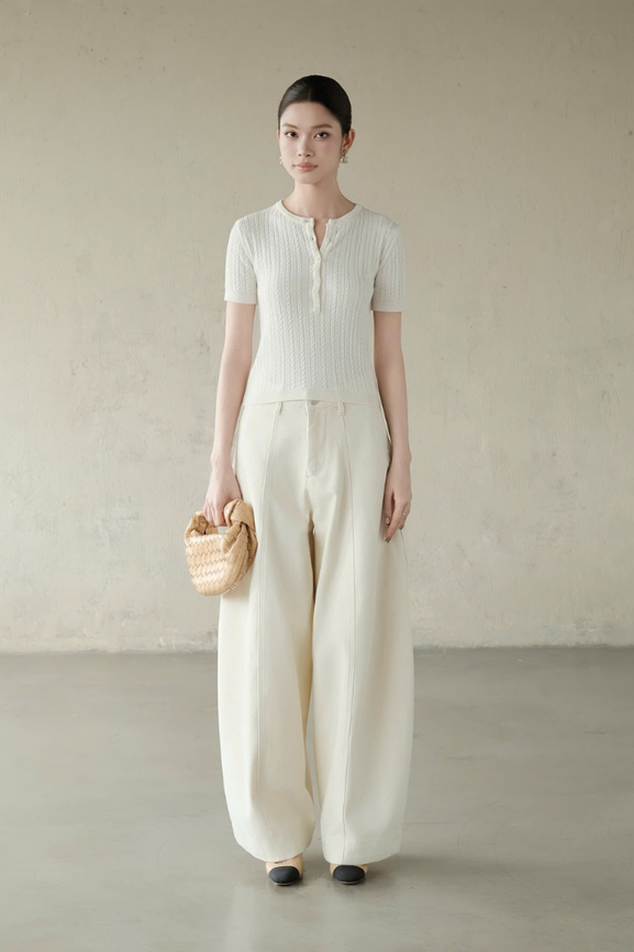 Áo Dệt Kim Sassy Top RR26DK01