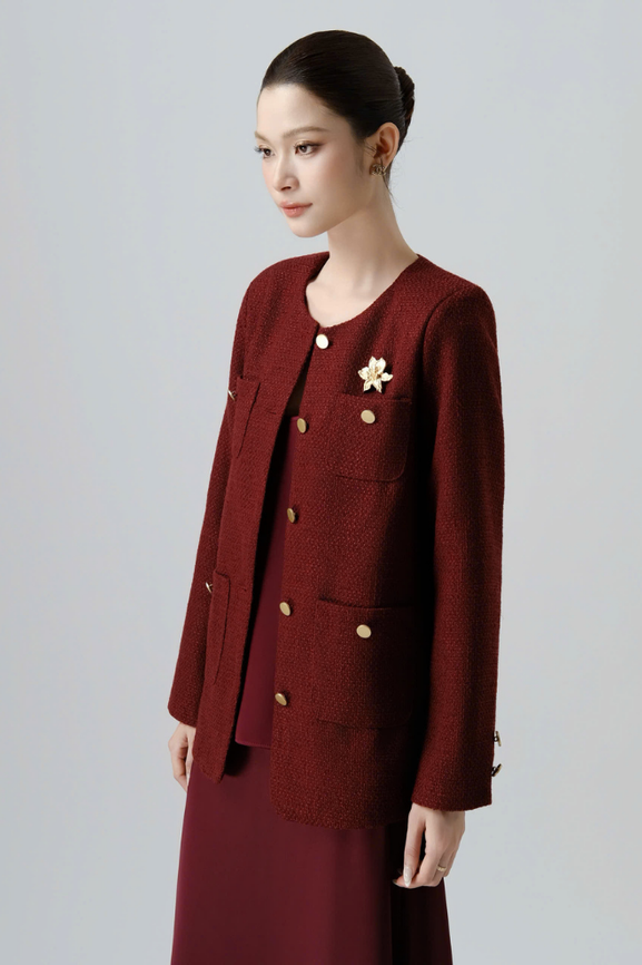 Áo Khoác Kiểu Nữ Lillies Outer RR25KK08