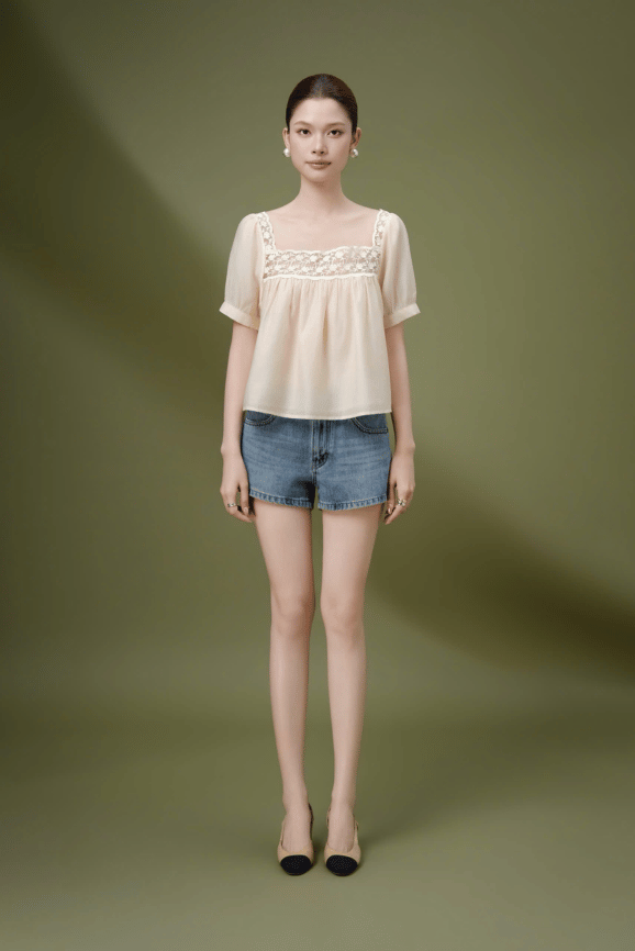 Quần Jeans Nữ Hecka Short RR26QJ14