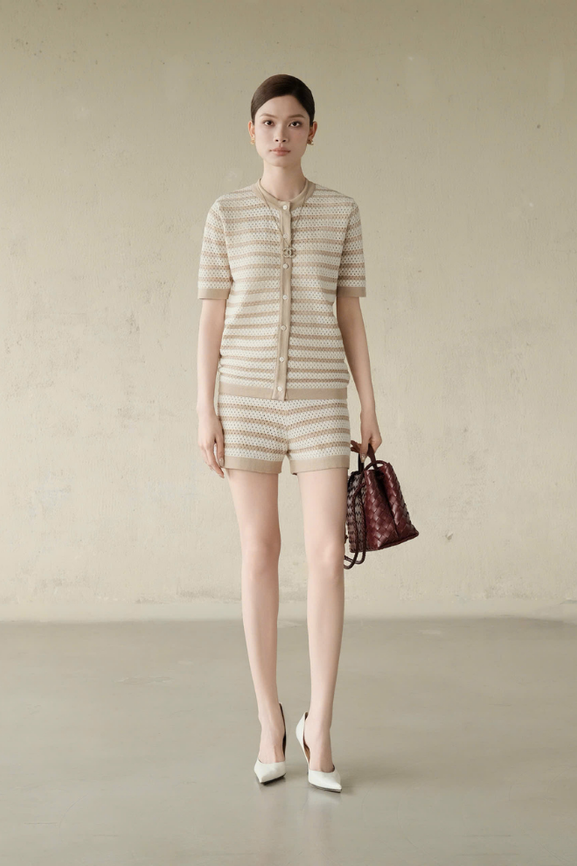 Quần Dệt Kim Kaia Short RR26DK10