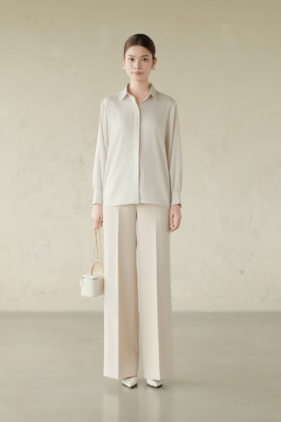 Áo Sơ Mi Nữ Yaccin Shirt RR22AS35