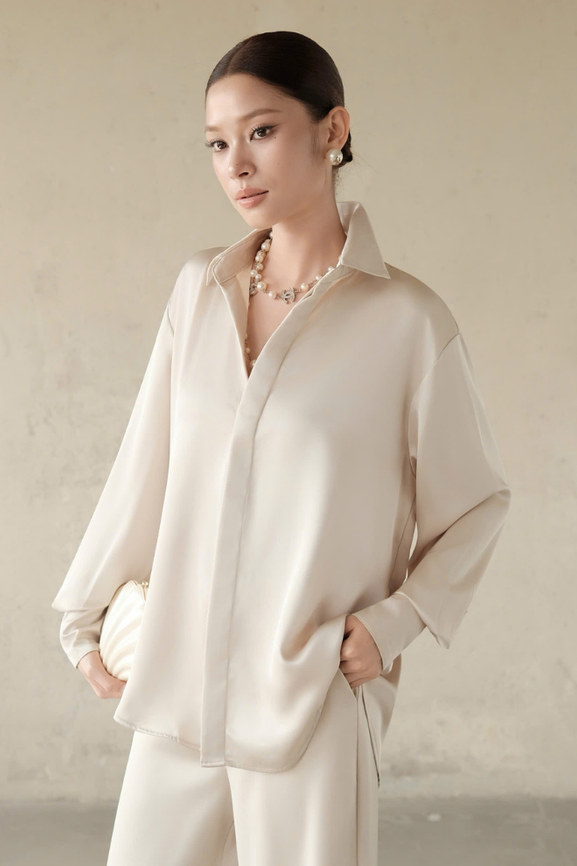 Áo Sơ Mi Nữ Lyn Shirt RR25AS18