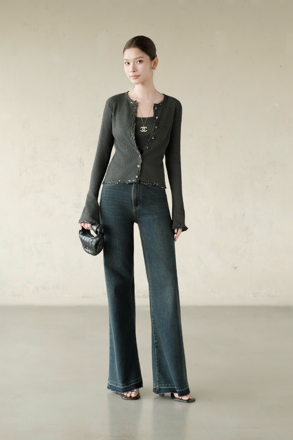 Áo Dệt Kim Aber Top RR26DK11