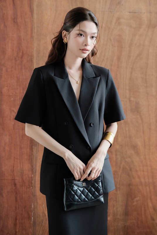 Áo Khoác Blazer Nữ Haper RR25KB03