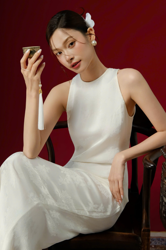 Đầm Dài Fiona Dress RR25DD47