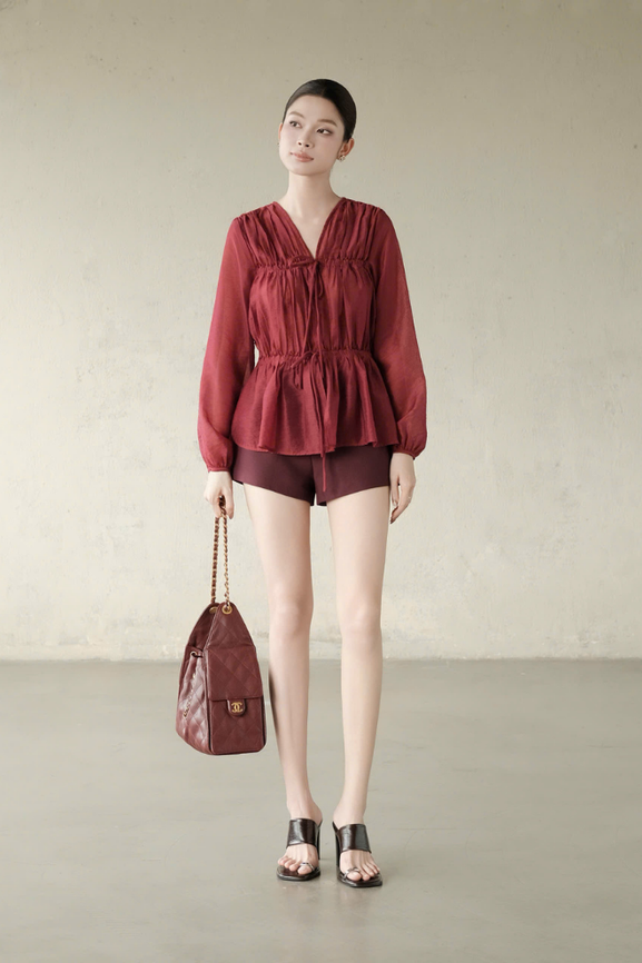 Áo Kiểu Nữ Yulia Top RR25AK87