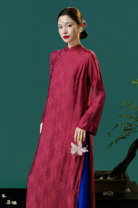 Áo Dài Nữ Ý An RR25AD10