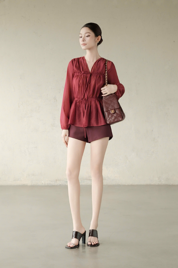 Áo Kiểu Nữ Yulia Top RR25AK87