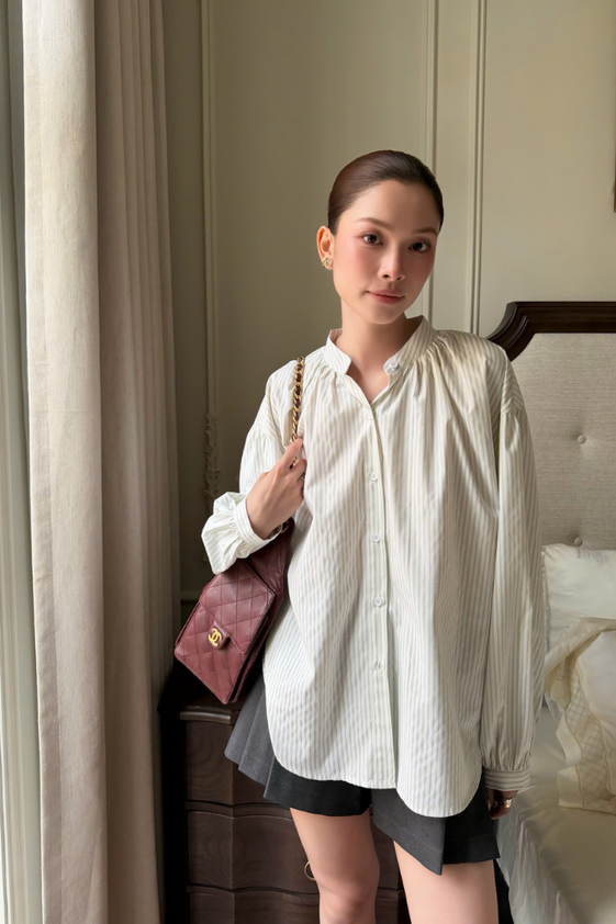 Áo Sơ Mi Nữ Brio Shirt RR26AS09