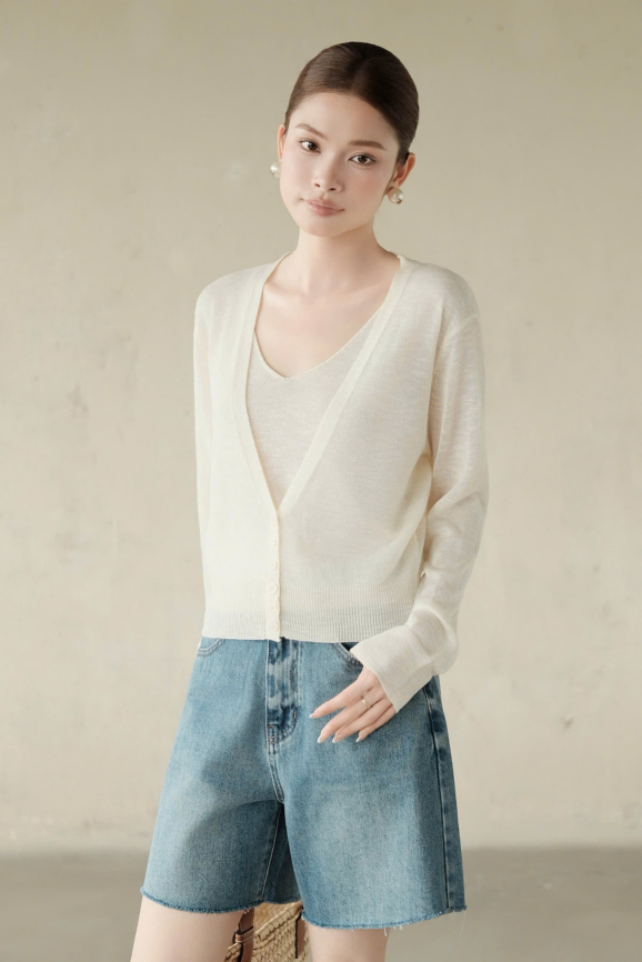 Áo Dệt Kim Wishes Top RR26DK28