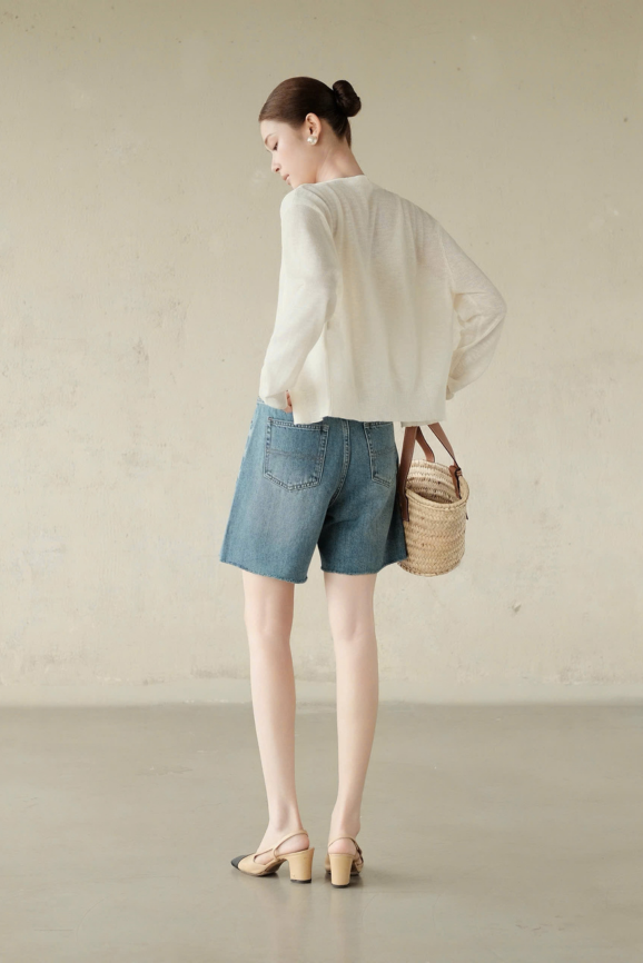 Quần Jeans Nữ Zen Short RR26QJ08