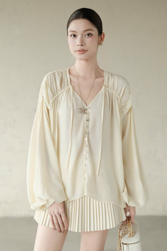 Áo Kiểu Nữ Kayla Top RR25AK117