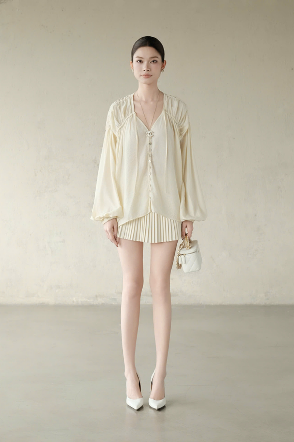 Áo Kiểu Nữ Kayla Top RR25AK117