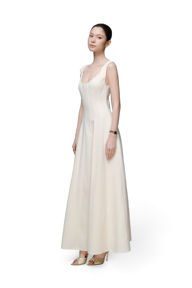 Đầm Dài Ivory Dress RR26DD61