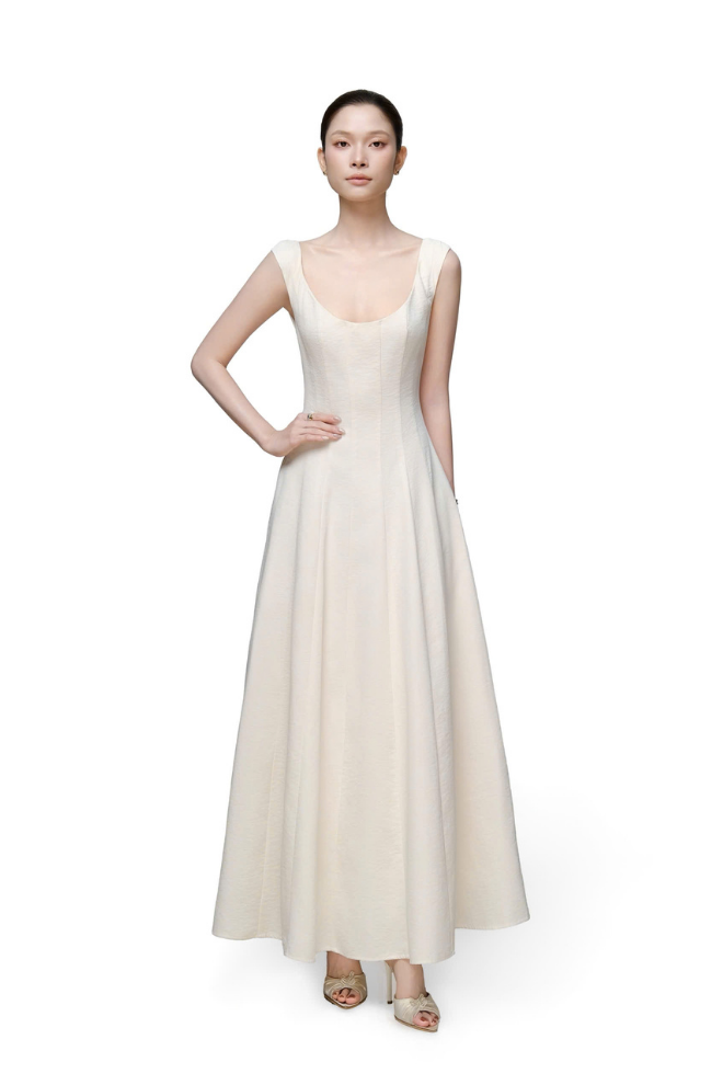 Đầm Dài Ivory Dress RR26DD61
