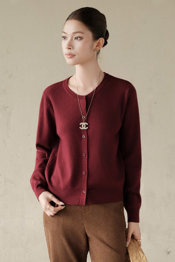 Áo Dệt Kim Dori Cardigan RR25DK71