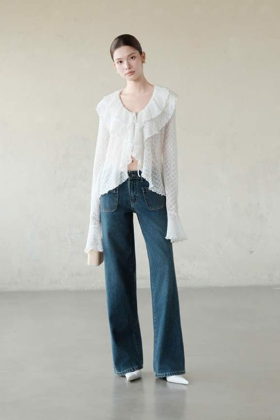 Áo Kiểu Nữ Josie Top RR26AK54