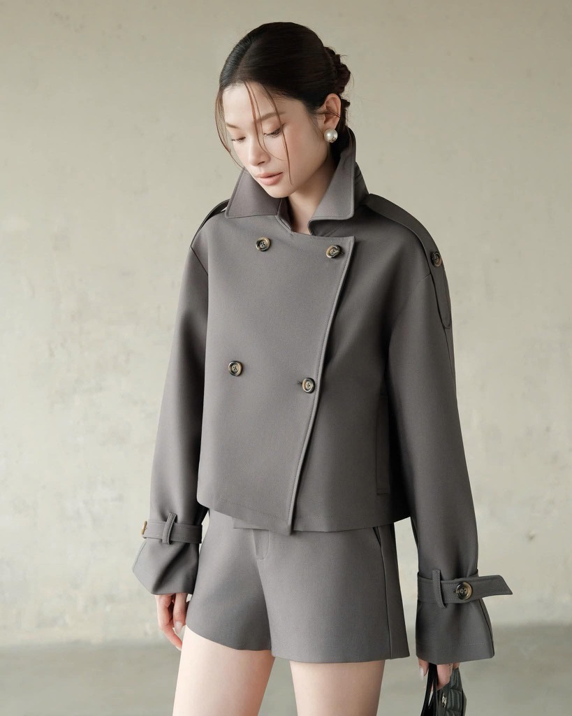 Áo Khoác Kiểu Nữ Posie Coat RR25KK06