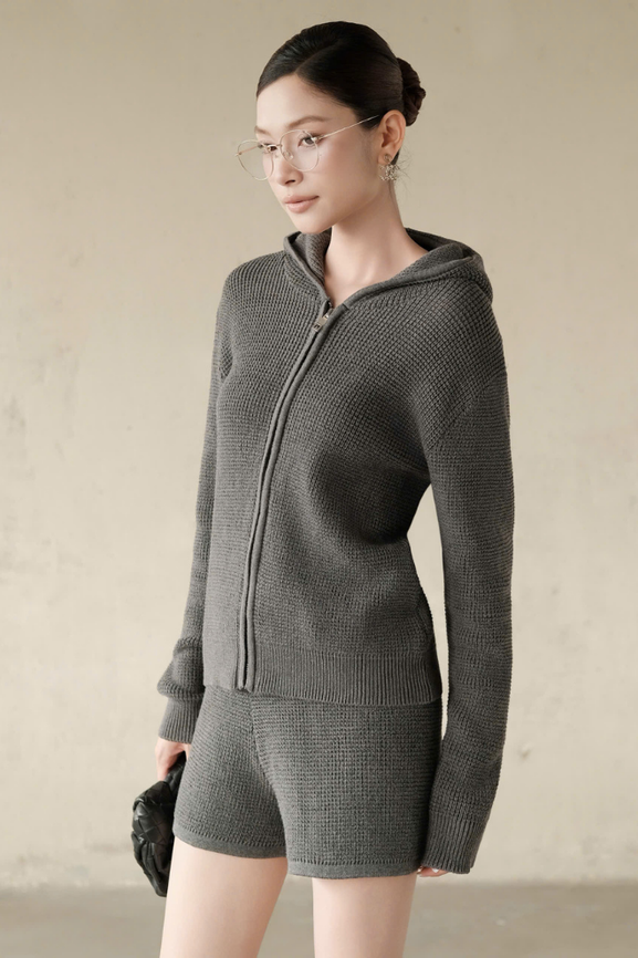 Quần Dệt Kim Cooper Short RR26DK06