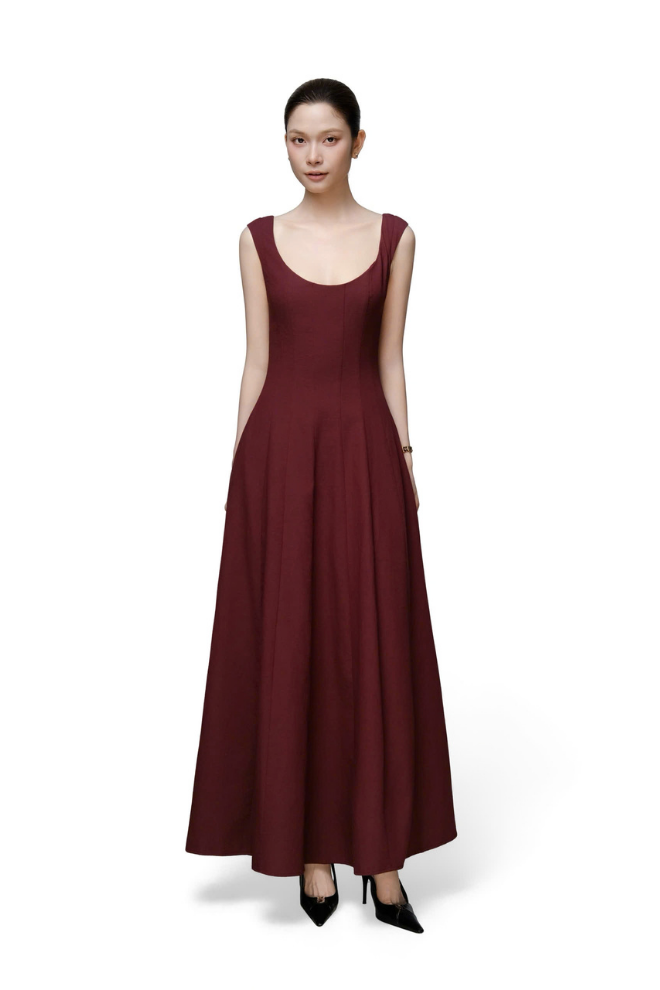 Đầm Dài Ivory Dress RR26DD61