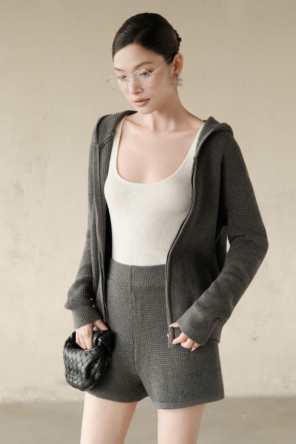 Quần Dệt Kim Cooper Short RR26DK06