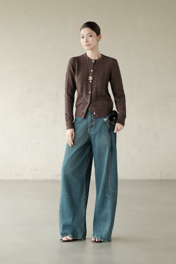 Áo Dệt Kim Elena Cardigan RR25DK72