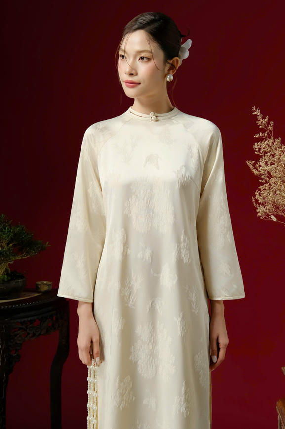 Áo Dài Nữ Thanh Anh RR25AD04