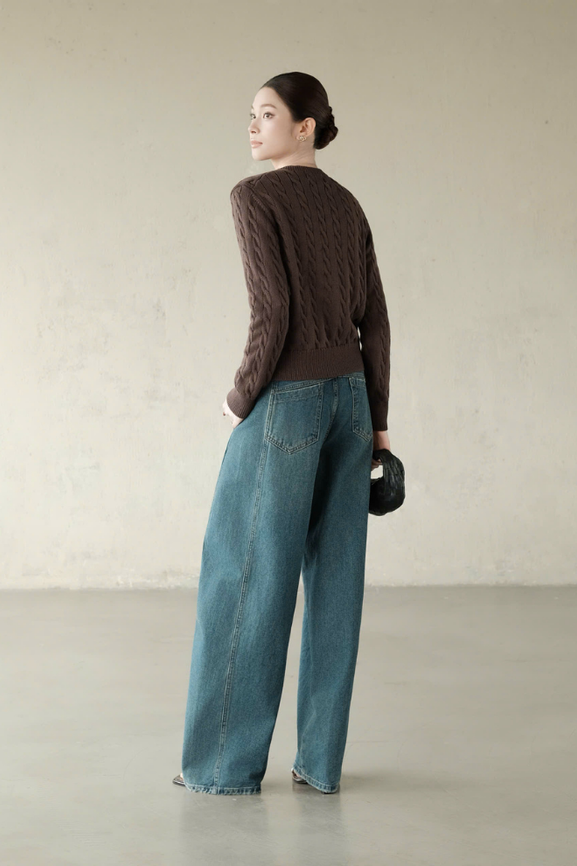 Quần Jeans Nữ Obbie RR25QJ38