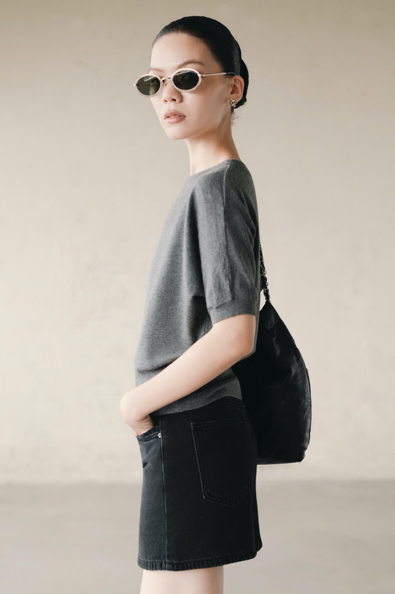 Áo Dệt Kim Winn Top RR25DK49