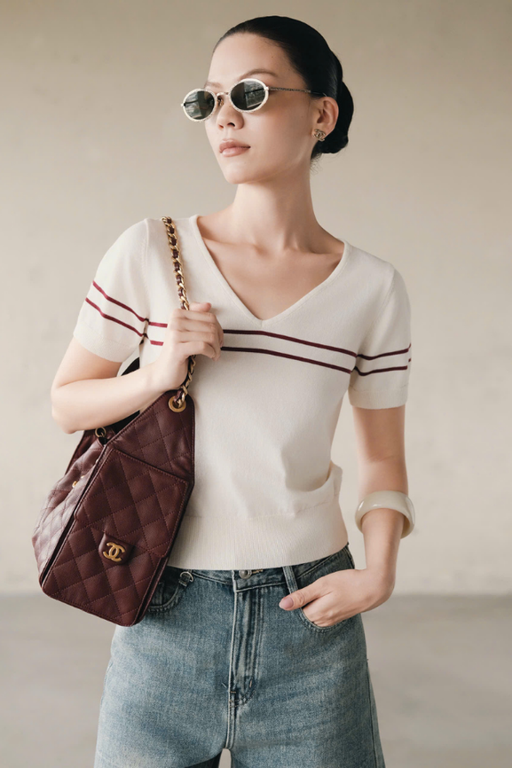 Quần Jeans Nữ Boyfriend Short RR25QJ19