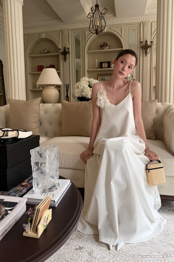 Đầm Dài Bianca Dress RR26DD51
