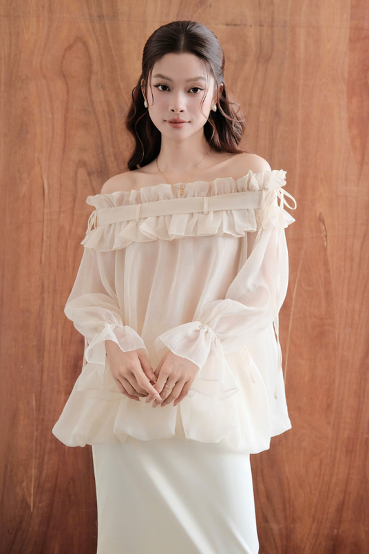 Áo Kiểu Nữ Halie Top RR25AK59