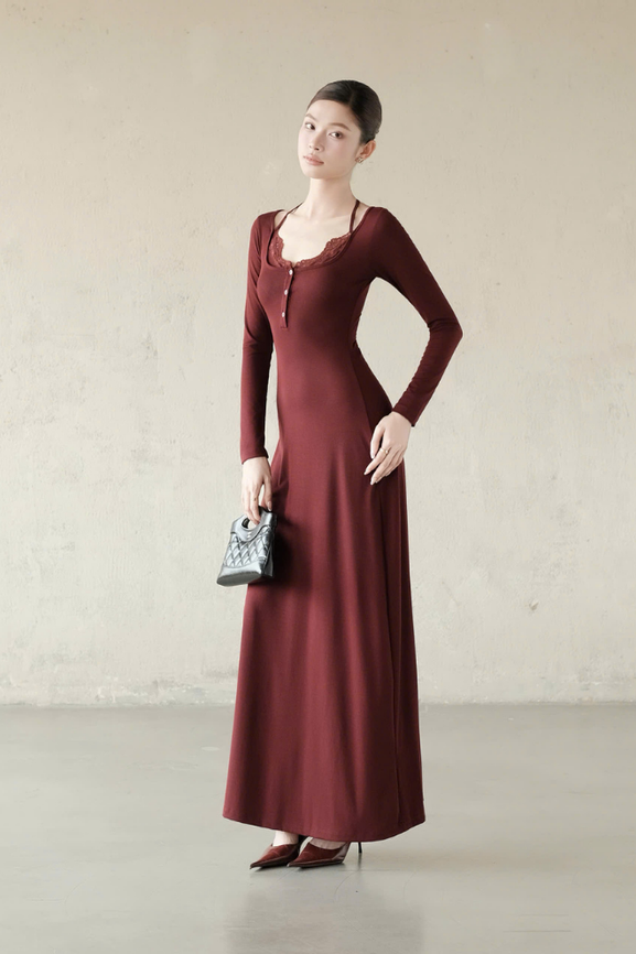 Đầm Dài Doris Dress RR26DD06