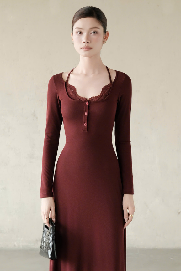 Đầm Dài Doris Dress RR26DD06