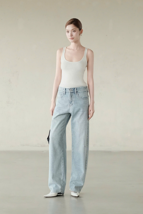 Quần Jeans Nữ Evan RR26QJ04