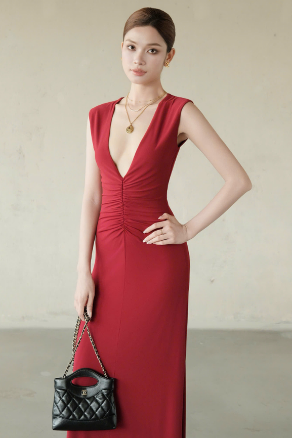 Đầm Dài Beatrix Dress RR26DD26