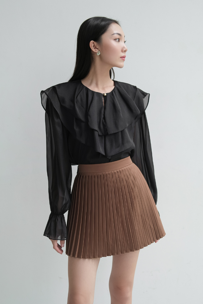 Váy Quần Mini Pleated Skirt RR22VQ17
