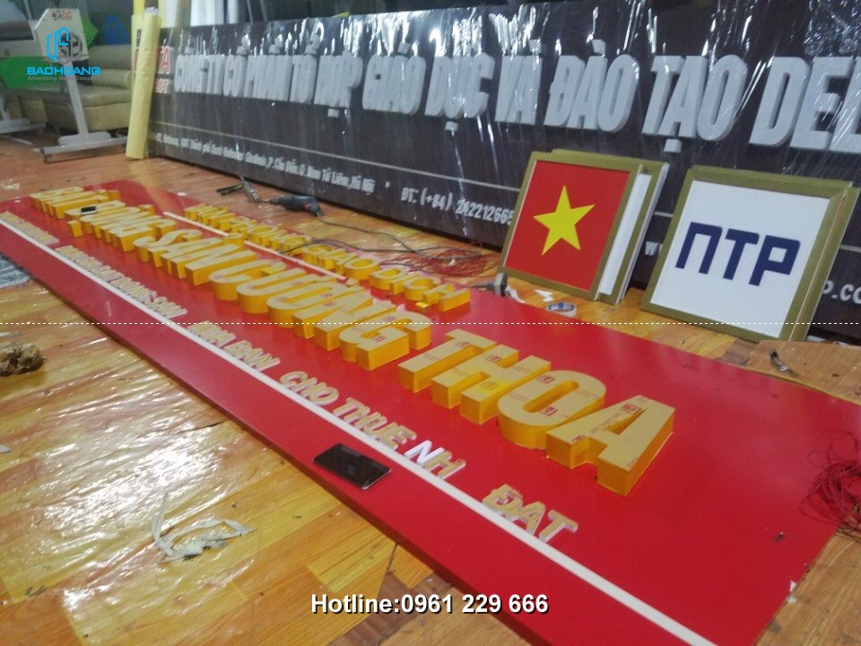 Làm biển quảng cáo tại Kim Văn