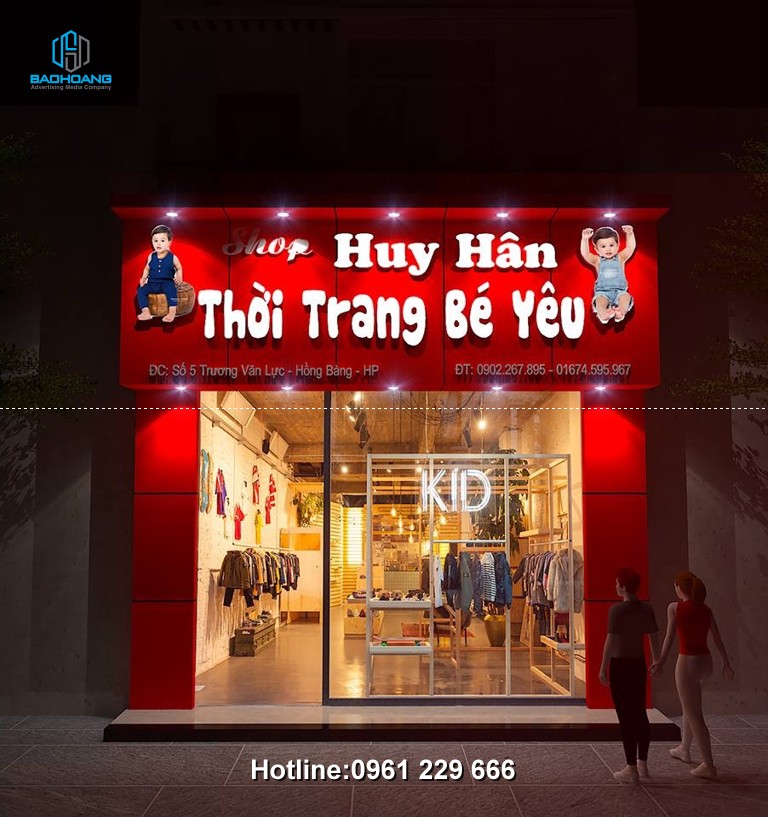 Làm biển quảng cáo salon tóc