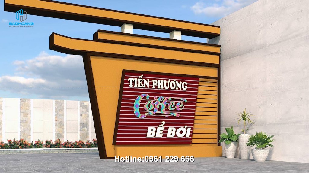 Làm biển quảng cáo salon tóc