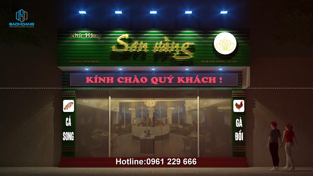 Làm biển quảng cáo tại Hà Đông