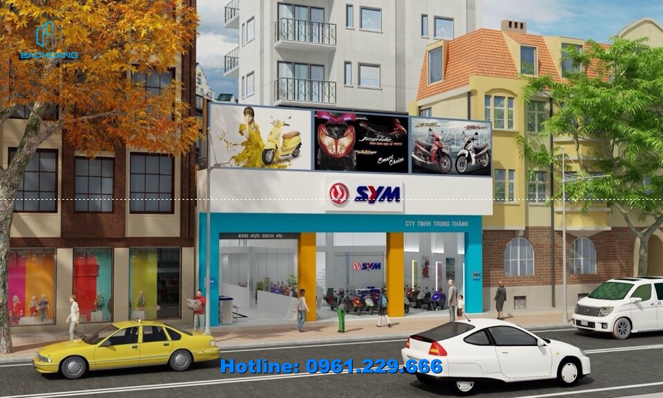 Làm biển quảng cáo tại Long Biên