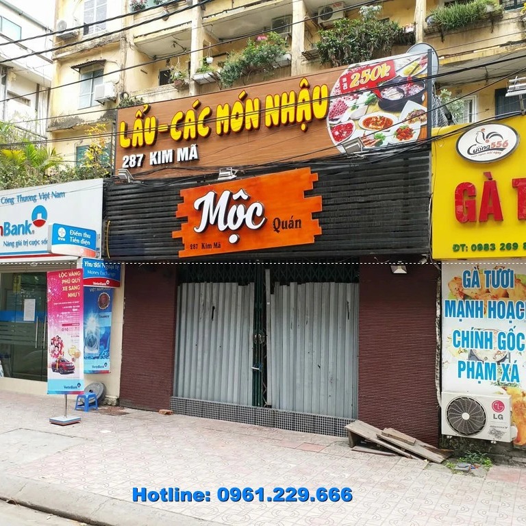 Làm biển quảng cáo tại Nguyễn Du