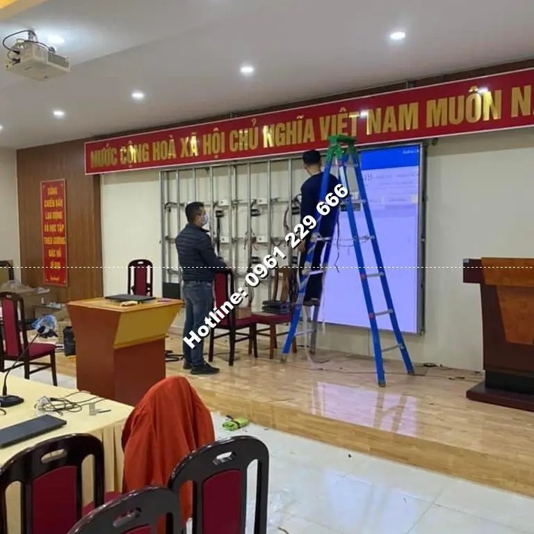 Màn hình led hội trường