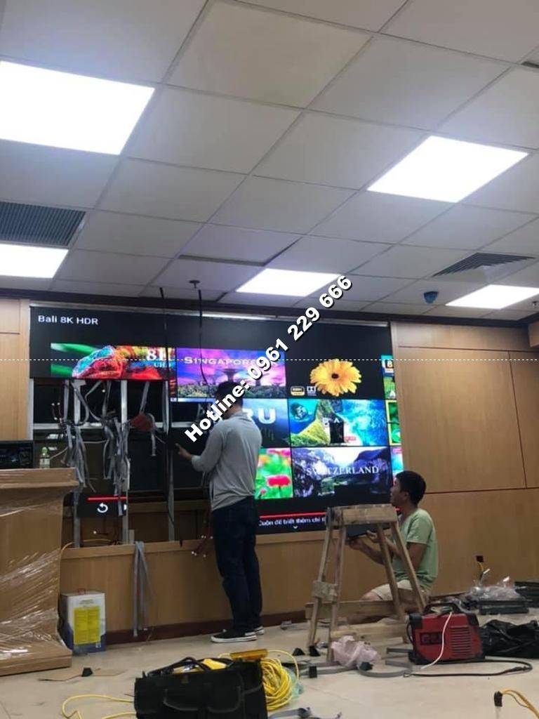 Lắp đặt màn hình Led