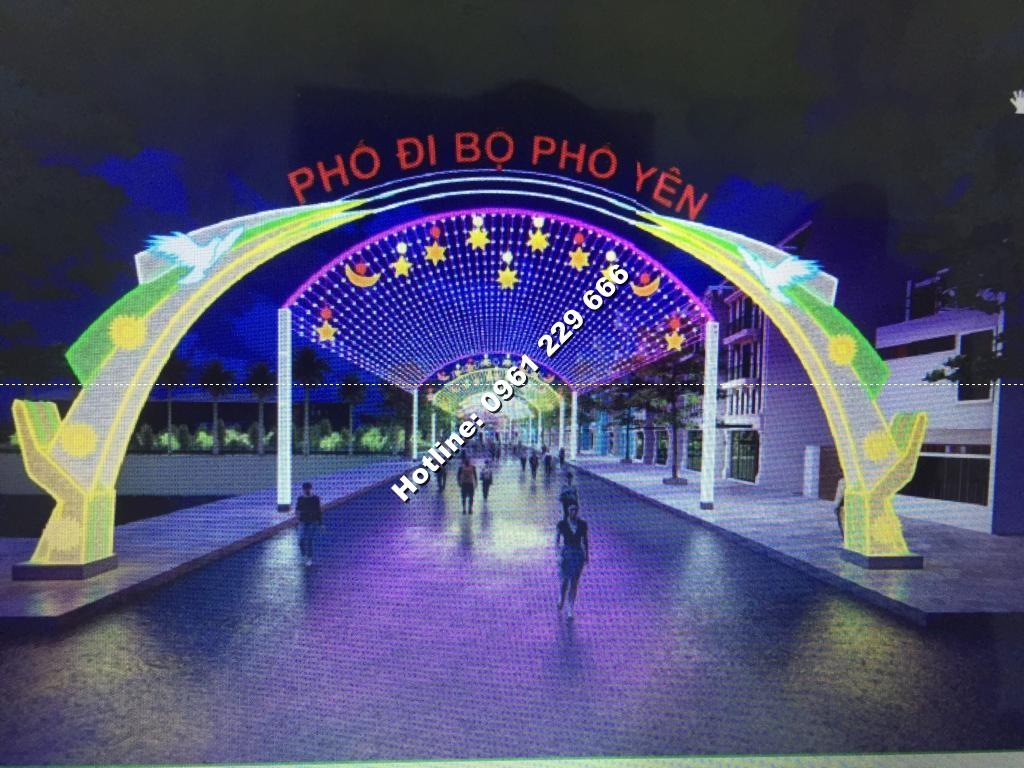 Led trang trí đường phố